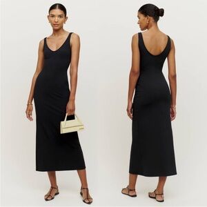 Elegant Black Sleeveless Maxi Dress